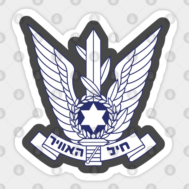 Israeli Air Force Insignia - 2023 Sticker by EphemeraKiosk